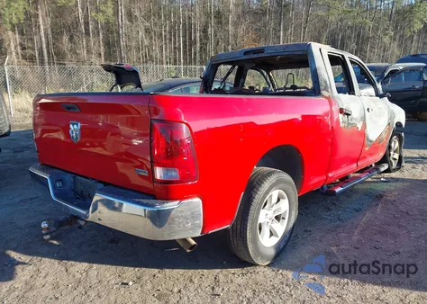 2013 Ram 1500 Slt из США, поврежденный, VIN 1C6RR6GP0DS608041